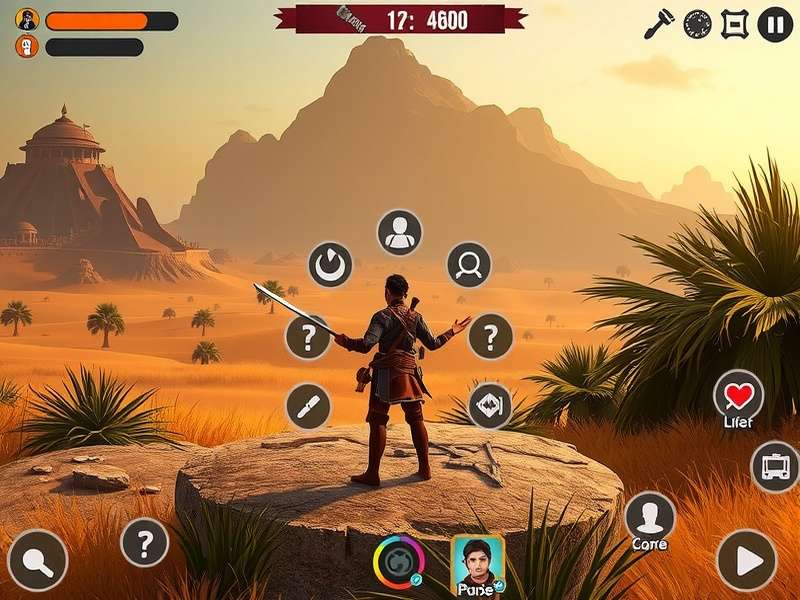 Parra Brave Exploration gameplay screenshot showing character in Indian landscape
